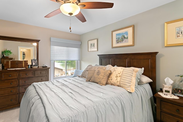 824 Cliffs Dr E Unit 304, Ypsilanti, MI 48198 - bedroom with a ceiling fan