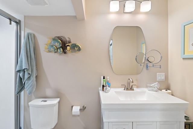 824 Cliffs Dr E Unit 304, Ypsilanti, MI 48198 - bathroom featuring toilet and vanity