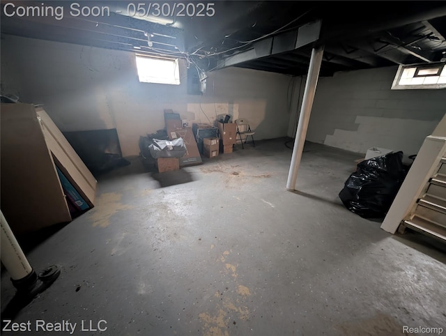 15340 Heyden St, Detroit, MI 48223 - view of basement