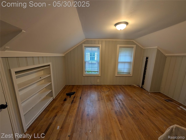 15340 Heyden St, Detroit, MI 48223 - bonus room with hardwood / wood-style floors and lofted ceiling