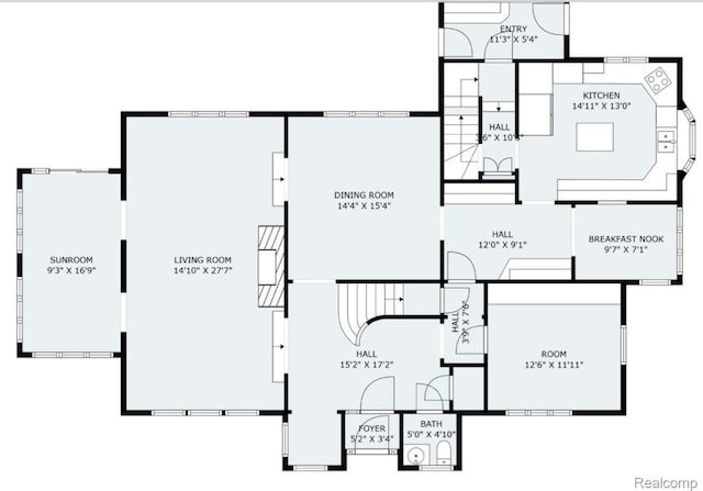 25490 E River Rd, Grosse Ile, MI 48138 - home floor plan