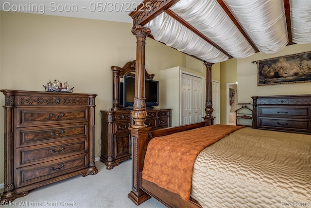 3120 Pond Rd, Leonard, MI 48367 - bedroom featuring carpet flooring and a closet
