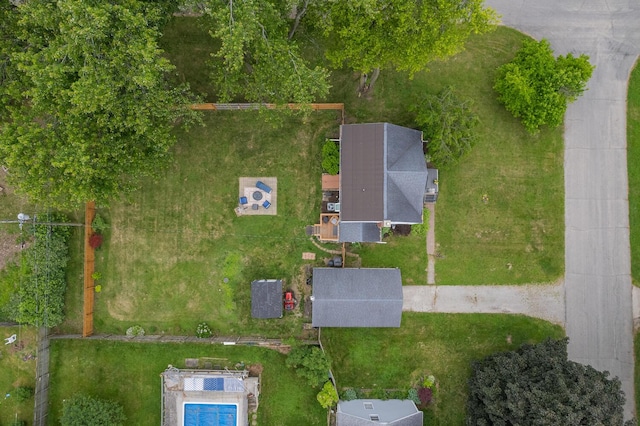 2045 Adams St, Adrian, MI 49221 - drone / aerial view