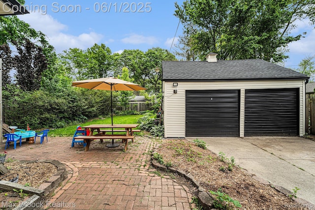 1312 Catalpa Dr, Royal Oak, MI 48067 - view of detached garage