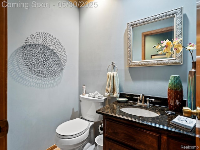 1552 Pebble Creek Dr, Rochester, MI 48307 - half bath featuring toilet and vanity