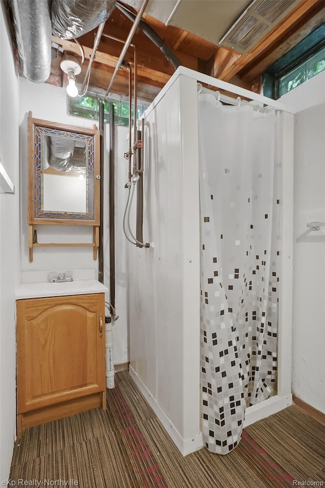 37923 Howell St, Livonia, MI 48154 - full bath with a shower with shower curtain and baseboards