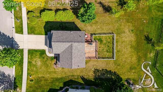 6420 Crestview Dr, Holly, MI 48442 - aerial view of property and surrounding area