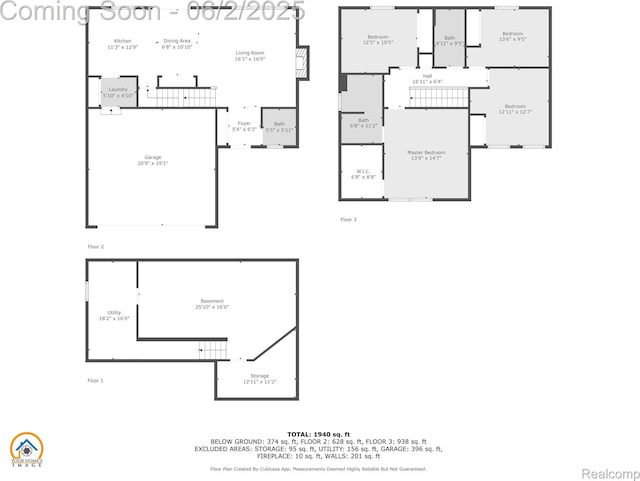 6420 Crestview Dr, Holly, MI 48442 - floor plan / room layout