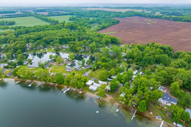 92282 Entrance Dr, Lawton, MI 49065 - drone / aerial view of a large body of water