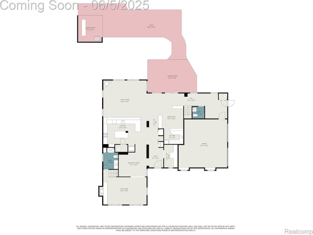 6080 Waldon Rd, Clarkston, MI 48346 - property floor plan