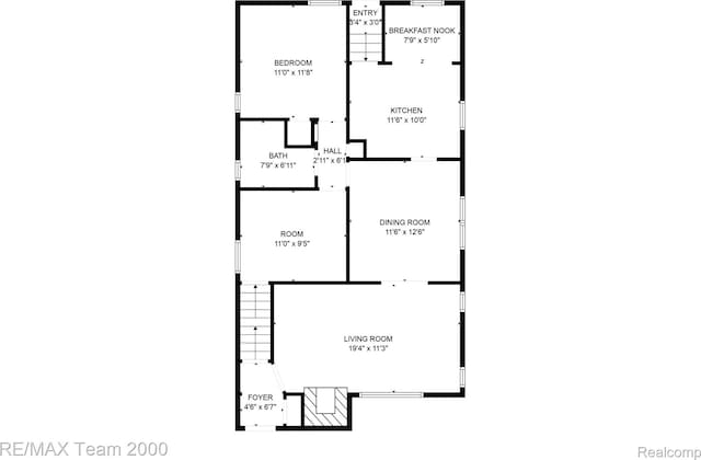 5935 Devonshire Rd, Dearborn, MI 48224 - property floor plan