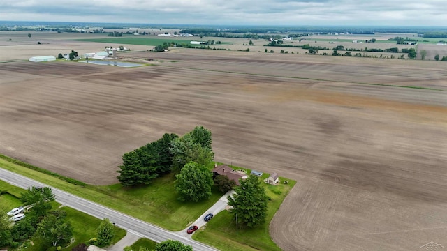 19379 Lincoln Rd, New Lothrop, MI 48460 - aerial view of property's location with rural landscape
