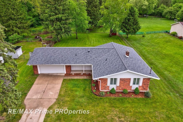 6461 Sheridan Rd, Saginaw, MI 48601 - view from above of property