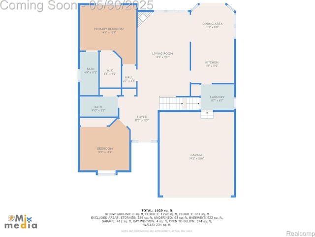 26727 Wilton Ct, New Hudson, MI 48165 - property floor plan