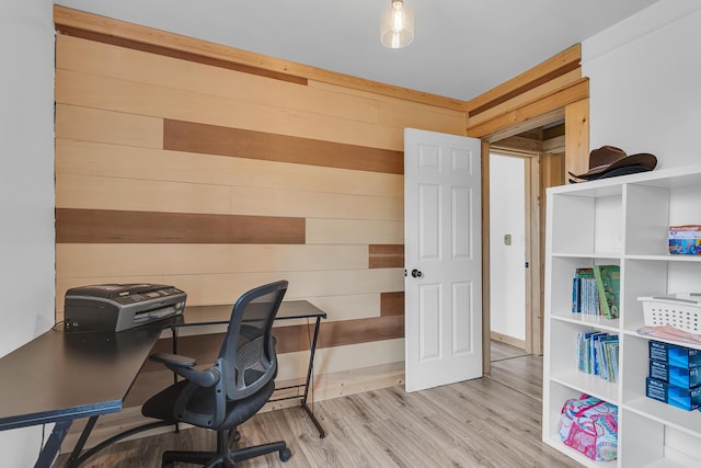 9410 US Highway 12, Brooklyn, MI 49230 - office space featuring wooden walls and wood finished floors