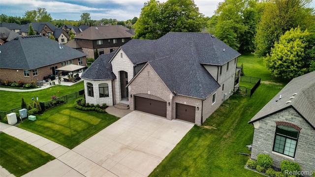 50011 Anita Way N, Macomb, MI 48044 - aerial perspective of suburban area
