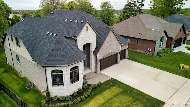 50011 Anita Way N, Macomb, MI 48044 - aerial view of property and surrounding area