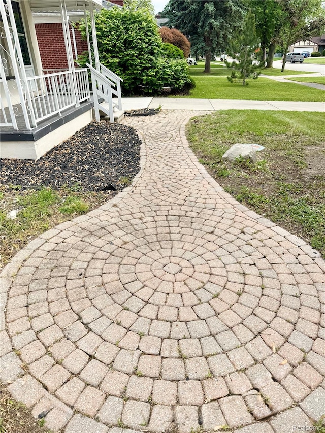 8511 Allen Rd, Allen Park, MI 48101 - view of community featuring a yard