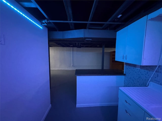 8511 Allen Rd, Allen Park, MI 48101 - kitchen featuring white cabinets
