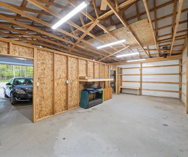 4841 Pear Way, Farwell, MI 48622 - view of garage