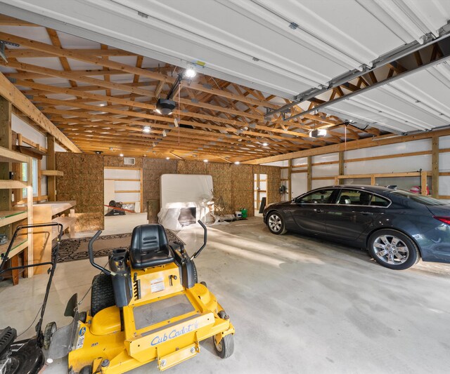4841 Pear Way, Farwell, MI 48622 - view of garage