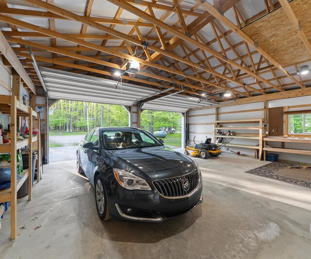 4841 Pear Way, Farwell, MI 48622 - view of garage