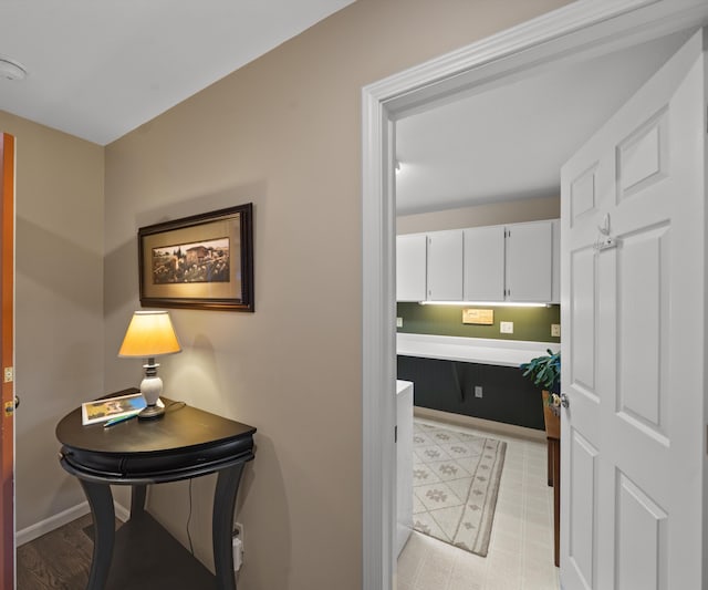 4841 Pear Way, Farwell, MI 48622 - corridor with baseboards