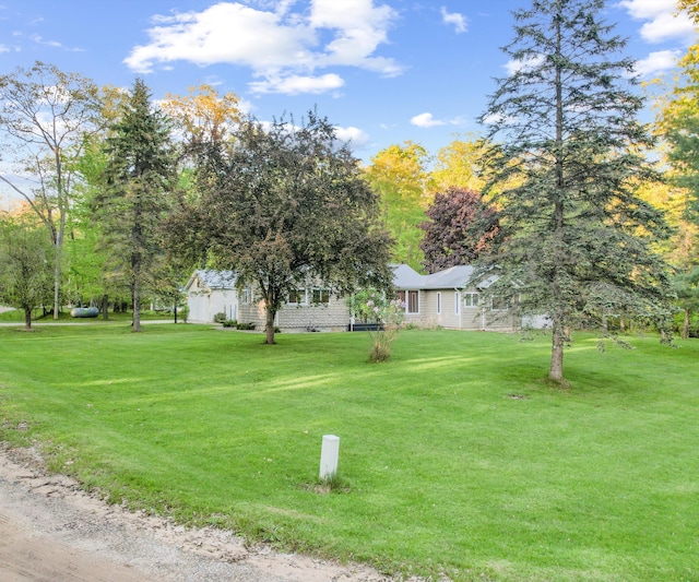 4841 Pear Way, Farwell, MI 48622 - view of grassy yard