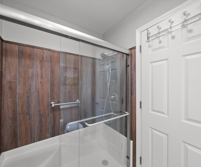4841 Pear Way, Farwell, MI 48622 - full bathroom with a stall shower