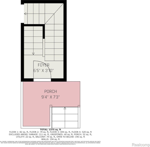 170 Allenhurst Ave, Royal Oak, MI 48067 - property floor plan