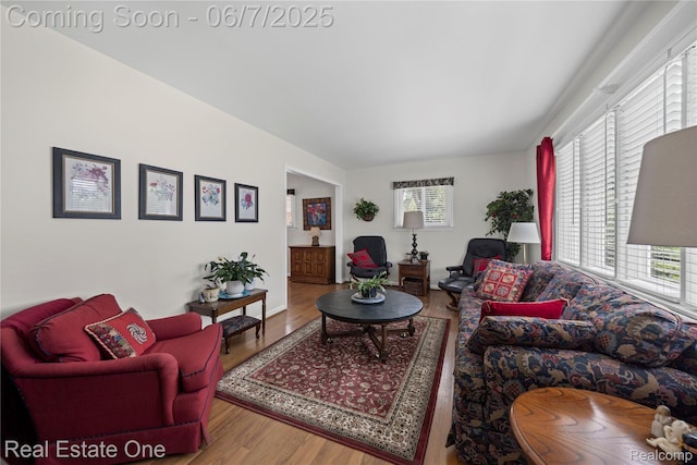 2253 Robell Dr, Commerce Twp, MI 48390 - living room with wood finished floors