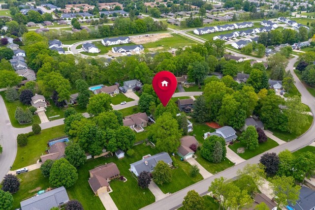 6767 Knollview Dr, Hudsonville, MI 49426 - aerial view of residential area