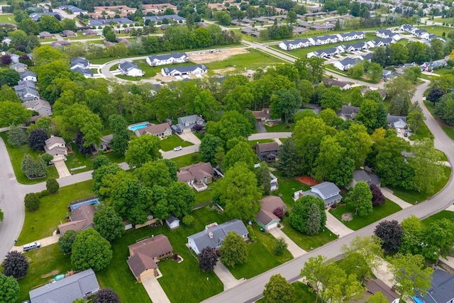 6767 Knollview Dr, Hudsonville, MI 49426 - aerial perspective of suburban area