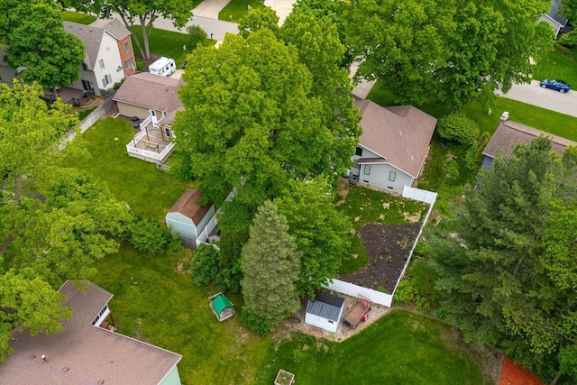6767 Knollview Dr, Hudsonville, MI 49426 - aerial perspective of suburban area