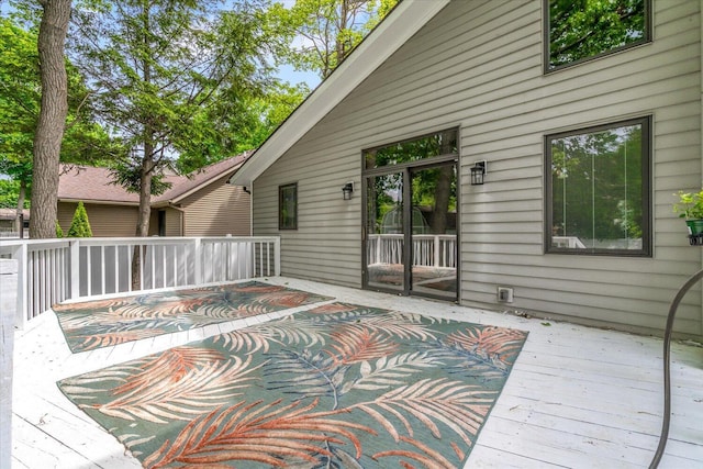 6767 Knollview Dr, Hudsonville, MI 49426 - view of deck