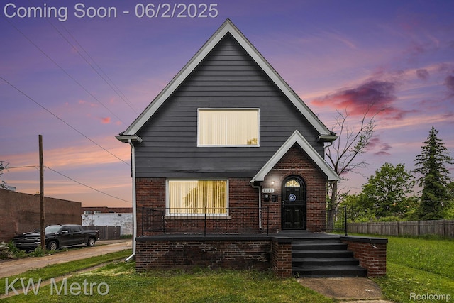 5025 Somerset Ave, Detroit, MI 48224 - view of front of house with brick siding