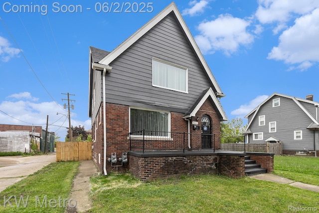 5025 Somerset Ave, Detroit, MI 48224 - view of front of home with brick siding