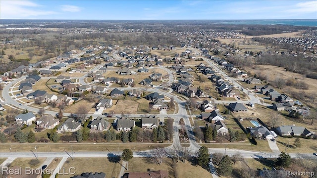 35704 Addison Dr, New Baltimore, MI 48047 - aerial view of property's location featuring nearby suburban area