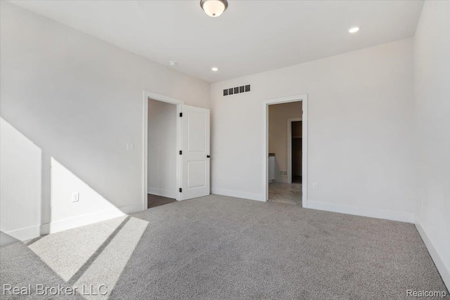 35704 Addison Dr, New Baltimore, MI 48047 - carpeted spare room with baseboards and recessed lighting