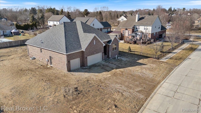 35704 Addison Dr, New Baltimore, MI 48047 - aerial perspective of suburban area