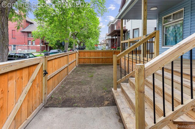 5839 Mcmillan St, Allen Park, MI 48209 - view of fenced backyard