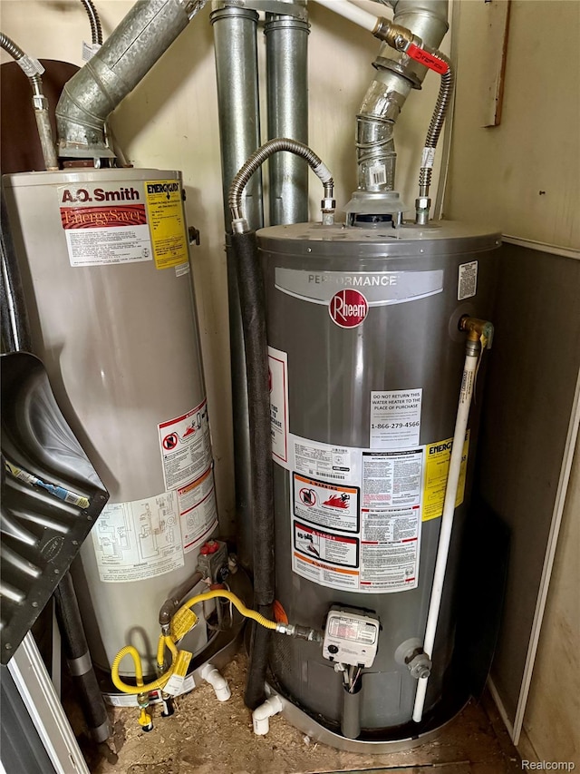 2243 Noble Ave, Flint, MI 48532 - utilities with water heater