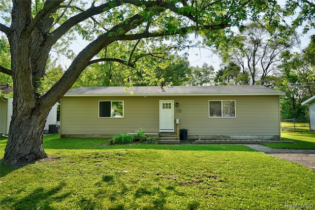 2243 Noble Ave, Flint, MI 48532 - view of front of property with entry steps and cooling unit