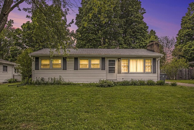 2013 Cumberland St, Kalamazoo, MI 49006 - ranch-style home with a chimney