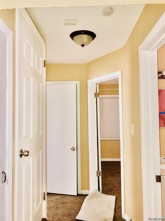 16191 Stoepel St, Detroit, MI 48221 - hallway featuring carpet flooring and baseboards