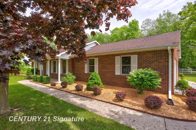 4769 S Fordney Rd, Hemlock, MI 48626 - single story home with brick siding and roof with shingles