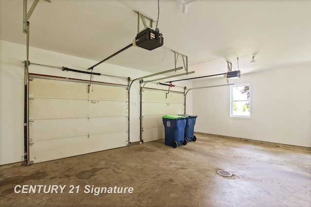 4769 S Fordney Rd, Hemlock, MI 48626 - garage featuring a garage door opener