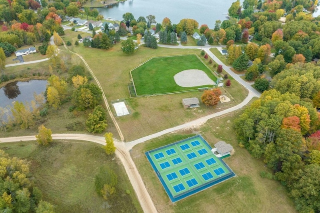 7899 W Royal Rd, Canadian Lakes, MI 49346 - aerial view of a nearby body of water