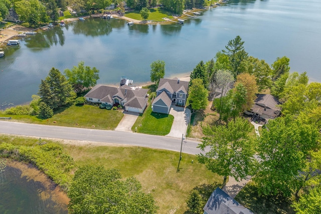 7899 W Royal Rd, Canadian Lakes, MI 49346 - aerial view of a nearby body of water