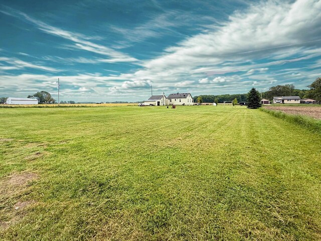 11250 Bristol Rd, Lennon, MI 48449 - view of grassy yard with a view of rural / pastoral area